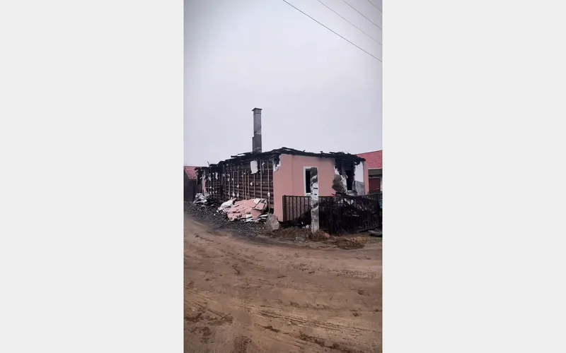 До начала работ: объект под снос и очистку участка
